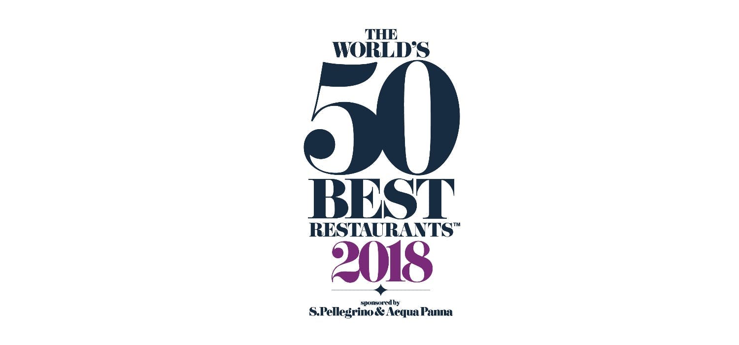 Image of logo 50 best restaurants portada 3 2 in Dekton® and "The World's 50 Best Restaurants 2018" - Cosentino