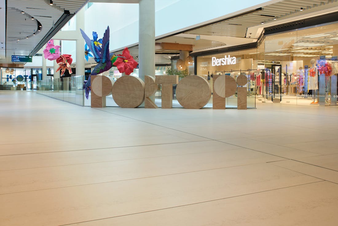 Dekton is the star of the renovation of Mallorca’s most important shopping centre