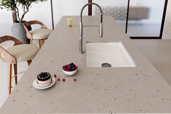 Image of web urban crush concrete pulse kitchen.jpg?auto=format%2Ccompress&ixlib=php 3.3 in Cosentino Launches Two New Silestone® Collections, Le Chic and Urban Crush - Cosentino