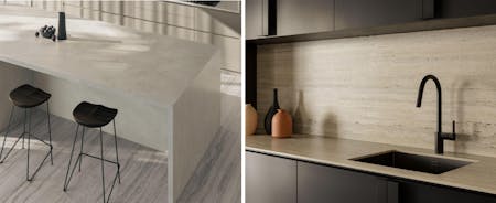 Kitchen featuring Trevi or Nebu from the Dekton® Pietra Edition Image 34 of Kitchen featuring Trevi or Nebu from the Dekton%C2%AE Pietra Edition.png?auto=format%2Ccompress&fit=crop&ixlib=php 3.3 in 5 Chic Interior Design Trends to Elevate Your Home for Raya 2025 with Cosentino - Cosentino