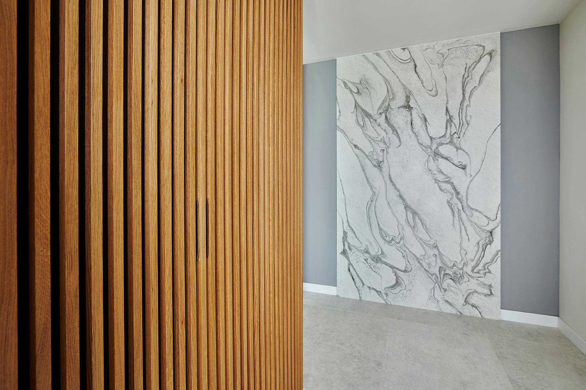 Imagen número 45 de la sección actual de Una vivienda Passivhaus tan estética como sostenible en la que se aprovecha la versatilidad de Dekton