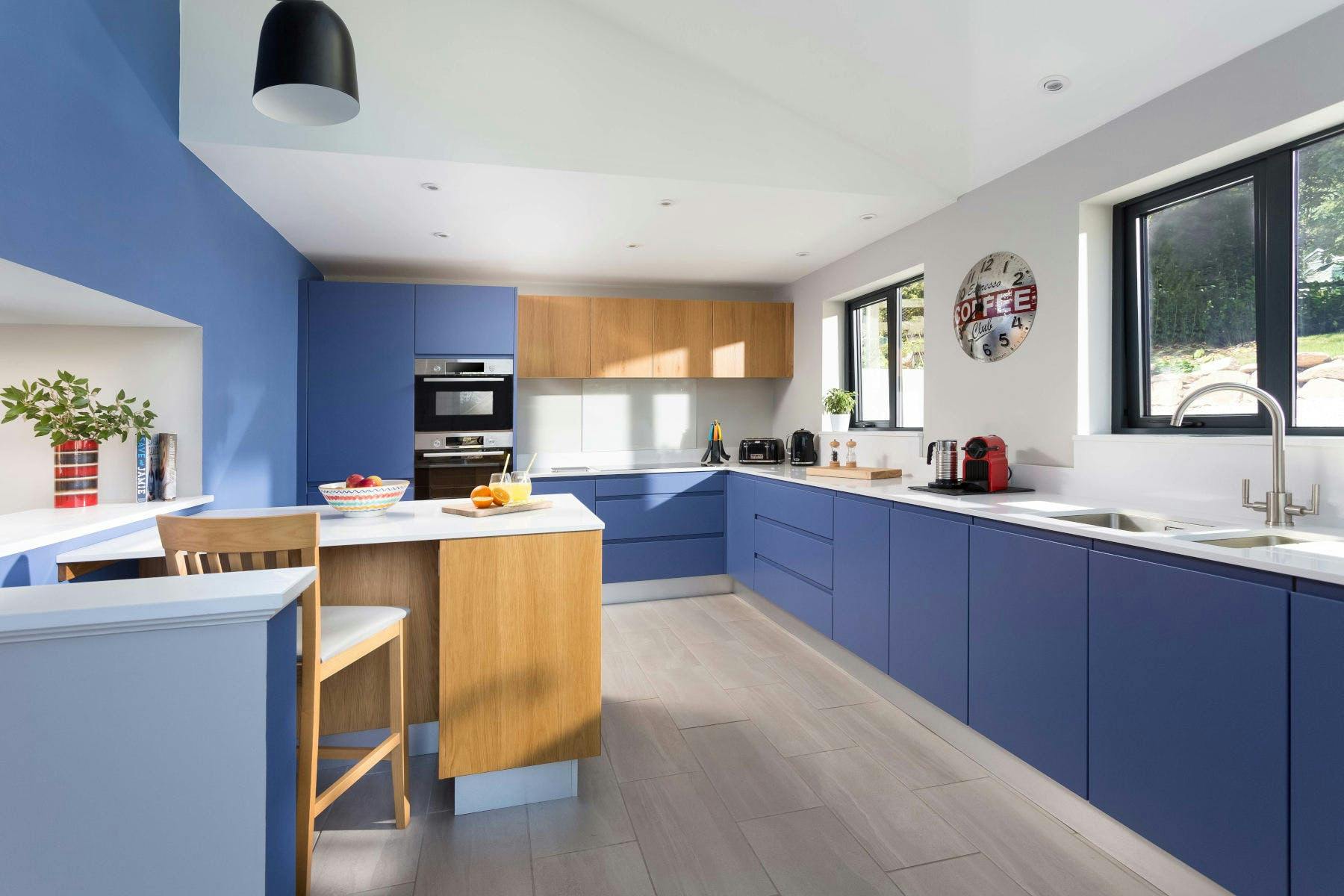 Cocinas azules el color tendencia de 2020 Cosentino España Cocinas azules el color tendencia de 2020 Cosentino España