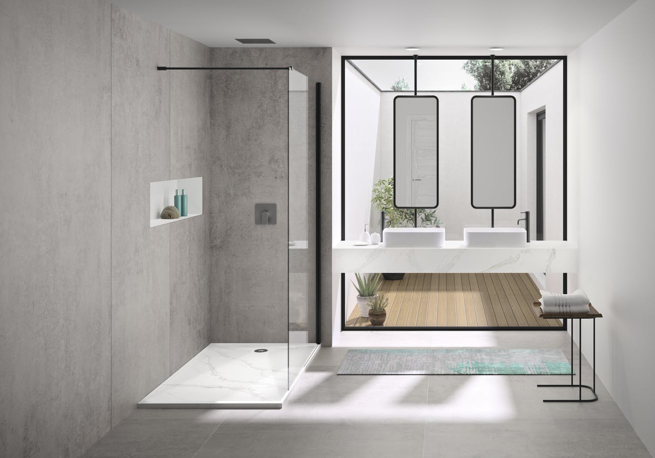 Baños modernos y actuales con cabina de ducha - Cuartos de baño
