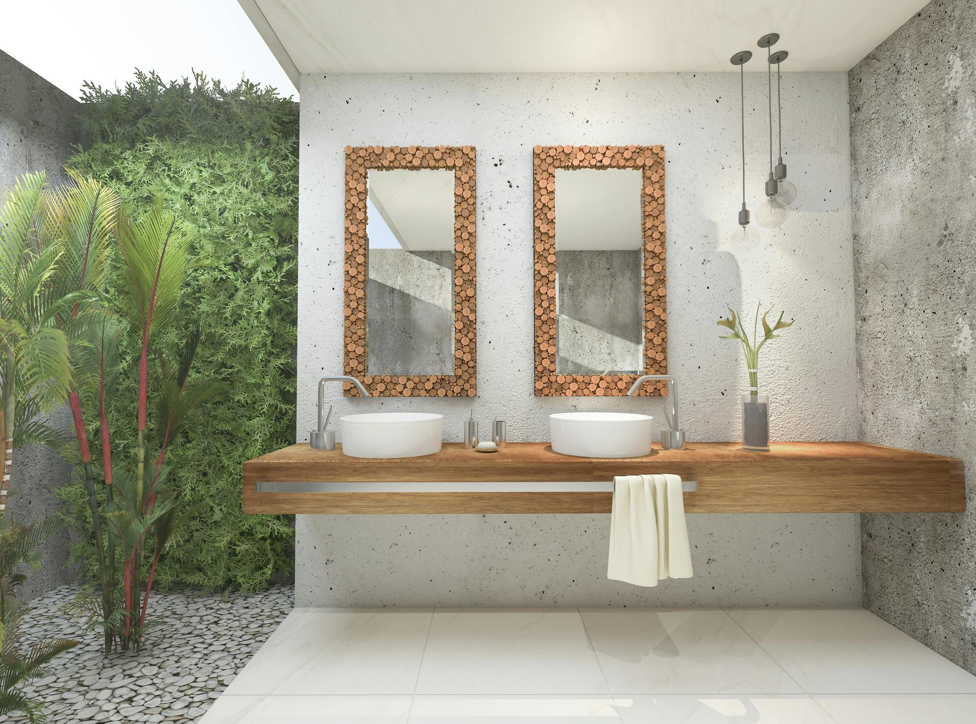 ideas de decoración para baños  Ideas de decoración de baños