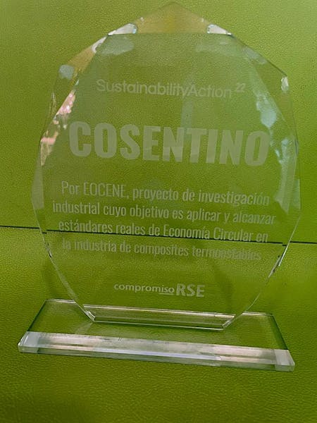 Imagen número 78 de Cosentino reconocida en las Mejores Sustainability Actions 2022