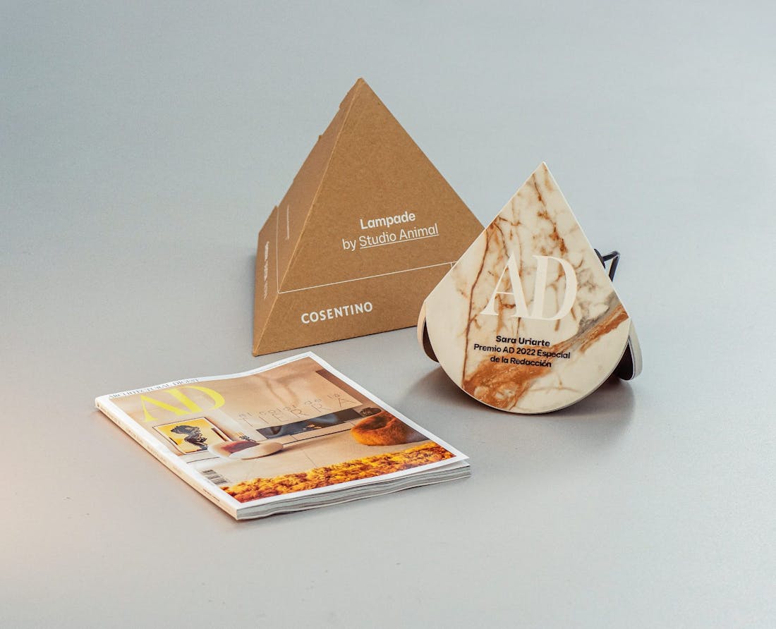 Cosentino y Studio Animal ‘iluminan’ con su diseño los Premios AD 2022