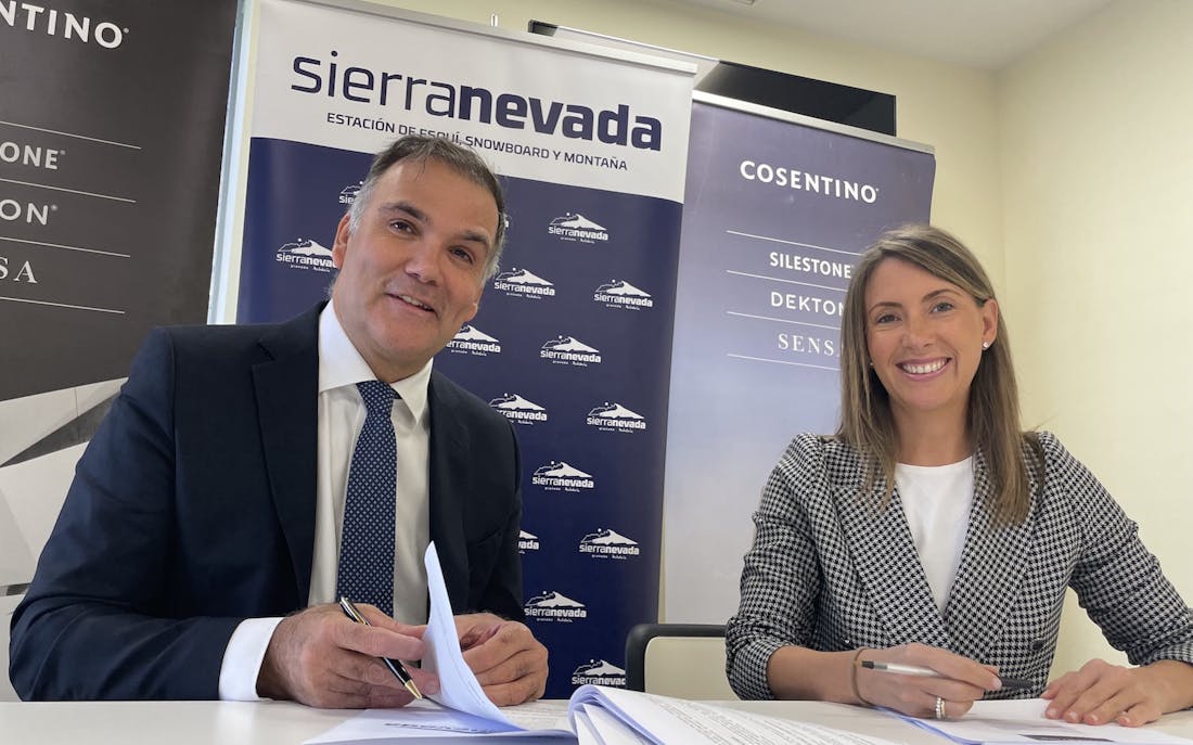 Cosentino renueva su colaboración con Cetursa Sierra Nevada