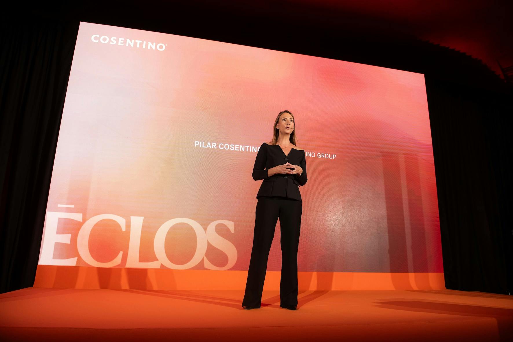 Pilar_Cosentino_eclos Image 47 of Pilar Cosentino eclos.jpg?auto=format%2Ccompress&ixlib=php 3.3 in El Teatro Real acoge la premiere mundial de Éclos®, la nueva marca de Cosentino - Cosentino