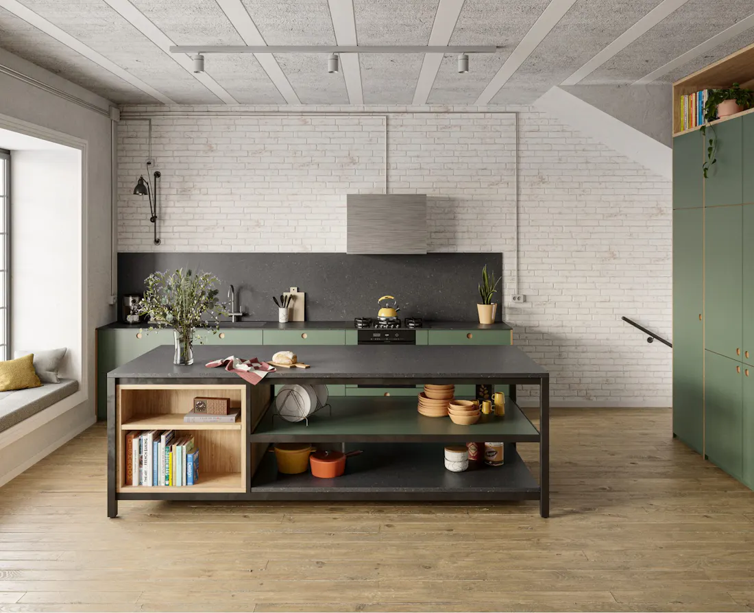 SIL-Cinder-Craze_European-Kitchen_General-View-2-7 Image 38 of SIL Cinder Craze European Kitchen General View 2 7.jpg?auto=format%2Ccompress&fit=crop&ixlib=php 3.3 in Cómo fomentar el bienestar desde tu cocina - Cosentino