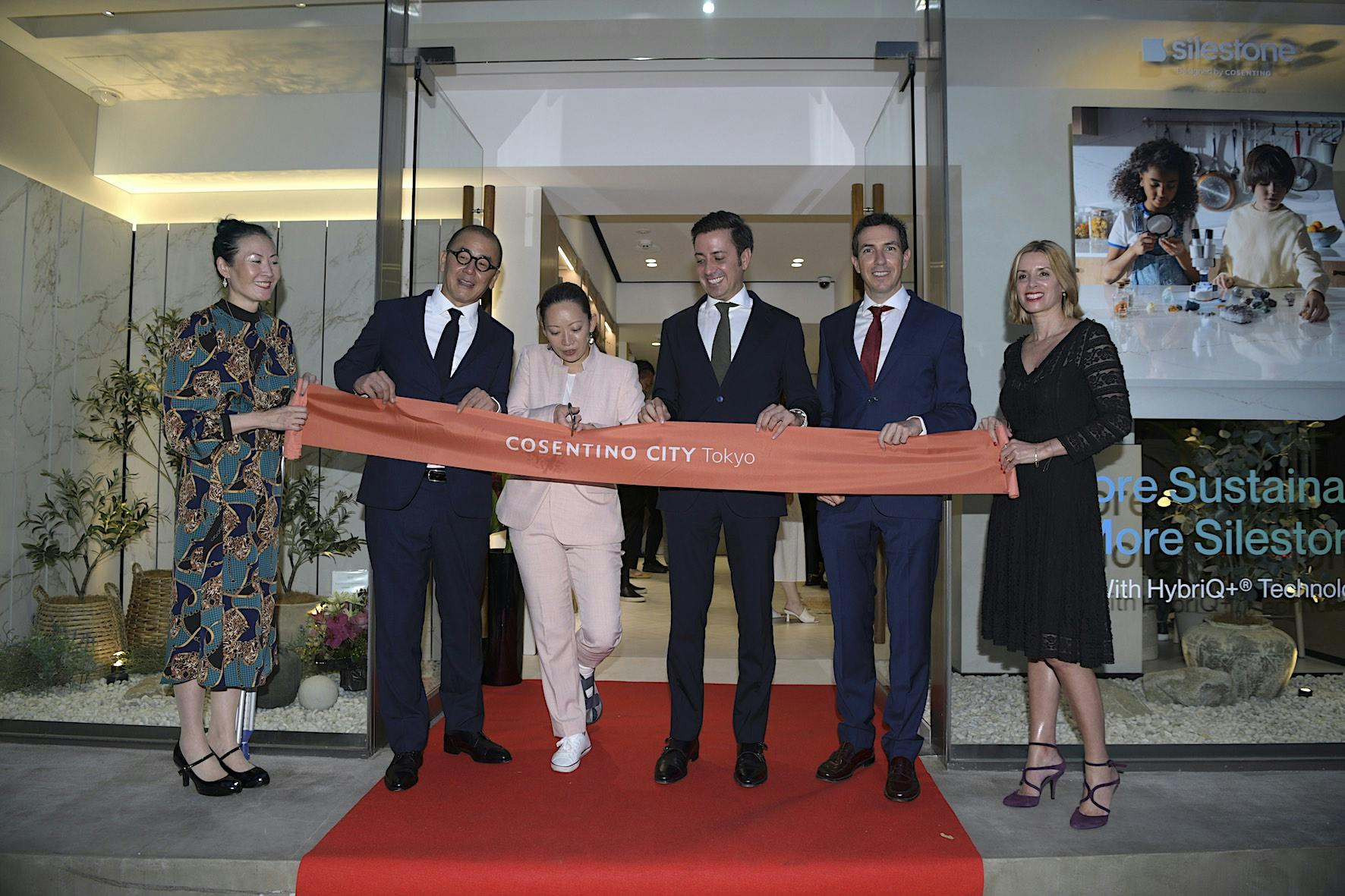 Image 39 of Tokyo Opening Event ribbon.jpg?auto=format%2Ccompress&fit=crop&ixlib=php 3.3 in Cosentino Group opens in Miami its 11th "City Center" showroom around the world - Cosentino