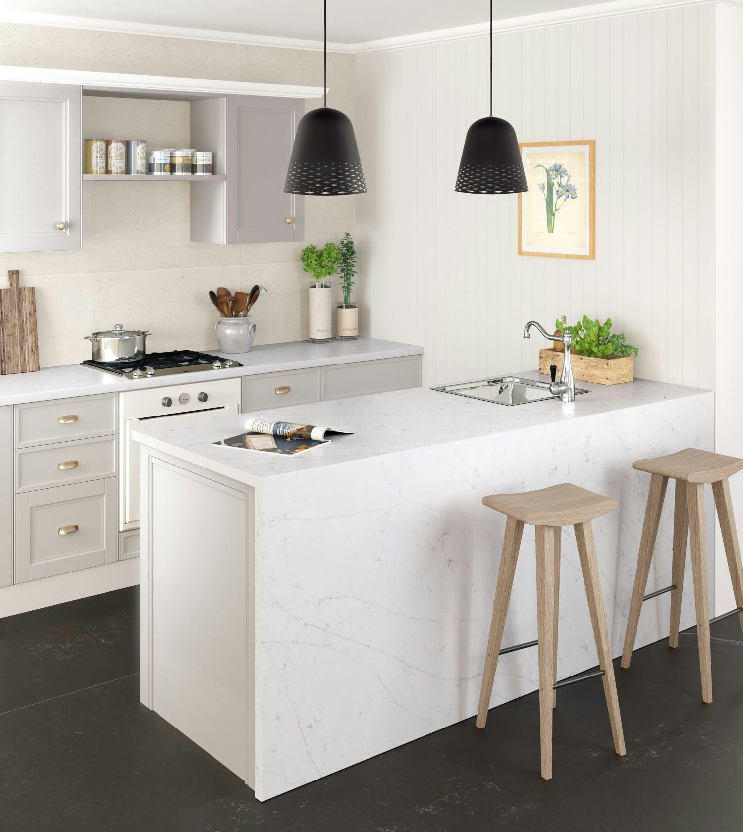 Image 36 of Silestone Kitchen Eternal Statuario 2.jpg?auto=format%2Ccompress&fit=crop&ixlib=php 3.3 in Choose a white worktop that will never go out of style - Cosentino