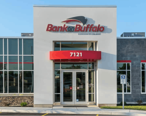 Image of Bank of Buffalo Dekton Cosentino.png?auto=format%2Ccompress&ixlib=php 3.3 in Erinomaisuutta äärimmäisen tiiviissä julkisivuissa - Cosentino