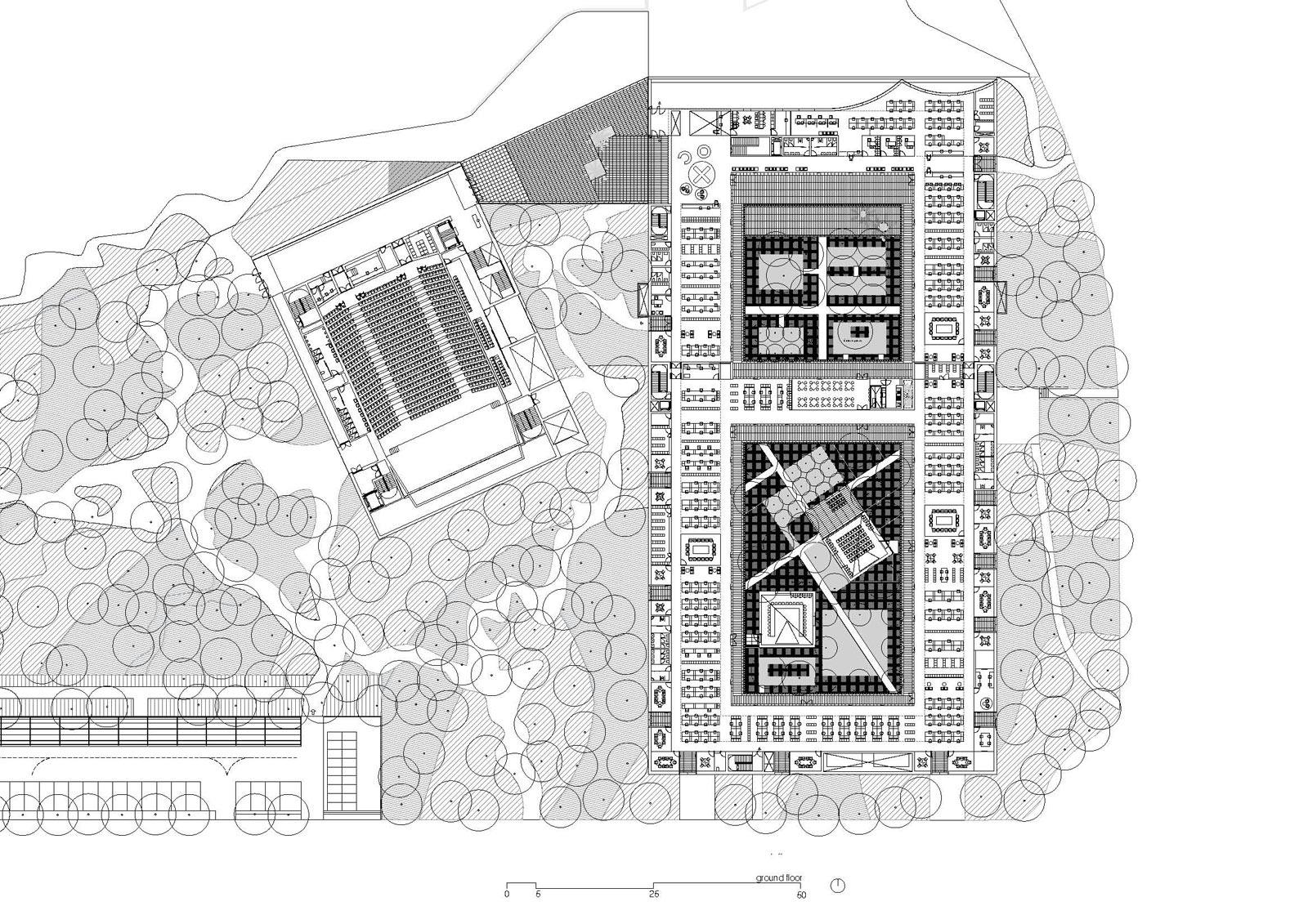 Image of 20220818 AlcoleaTarrago UniversidadMalaga Plans 1.jpg?auto=format%2Ccompress&ixlib=php 3.3 in New headquarters of Málaga University - Cosentino