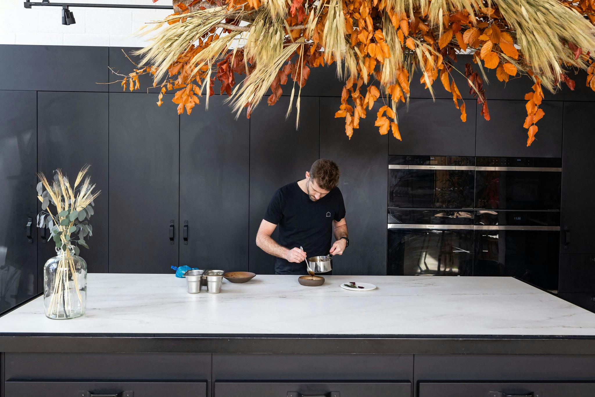 Numéro d'image 39 de la section actuelle de Design and technology come together in the new show cooking space of Spanish chef Javier Aranda de Cosentino France