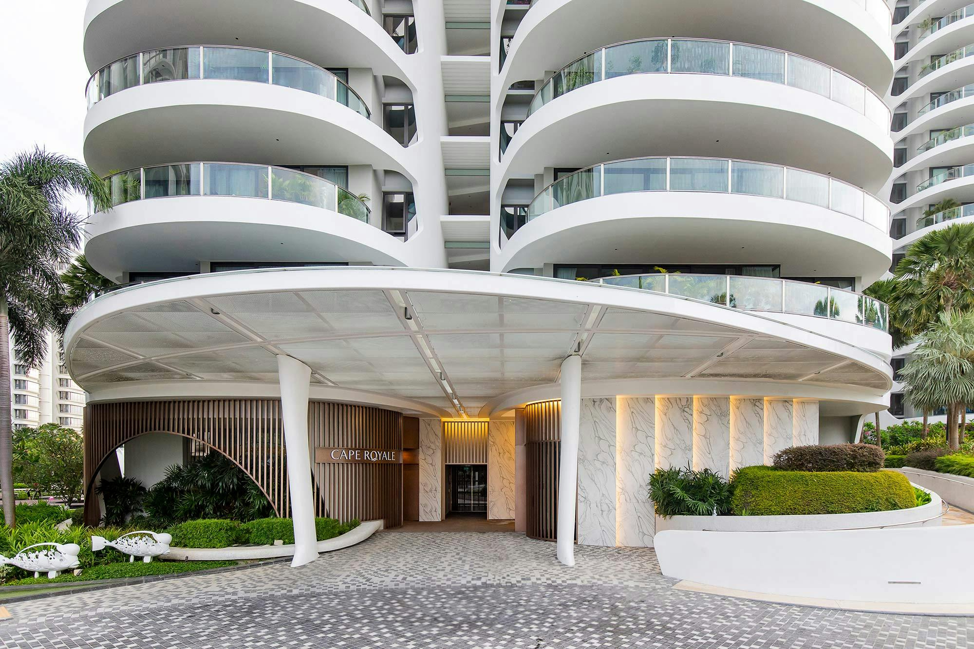 Numéro d'image 32 de la section actuelle de {{Dekton adds a new touch of elegance to the reception area of a luxury development in Singapore}} de Cosentino France