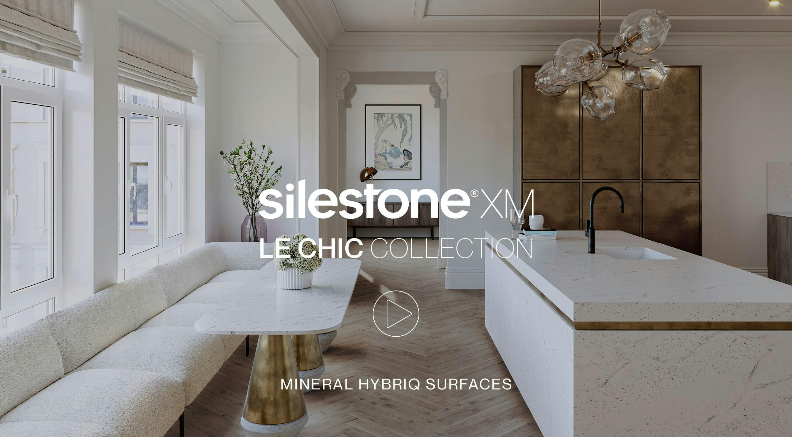 Numéro d'image 1 de la section actuelle de Cosentino présente Silestone®XM, une nouvelle génération de surfaces minérales de Cosentino France