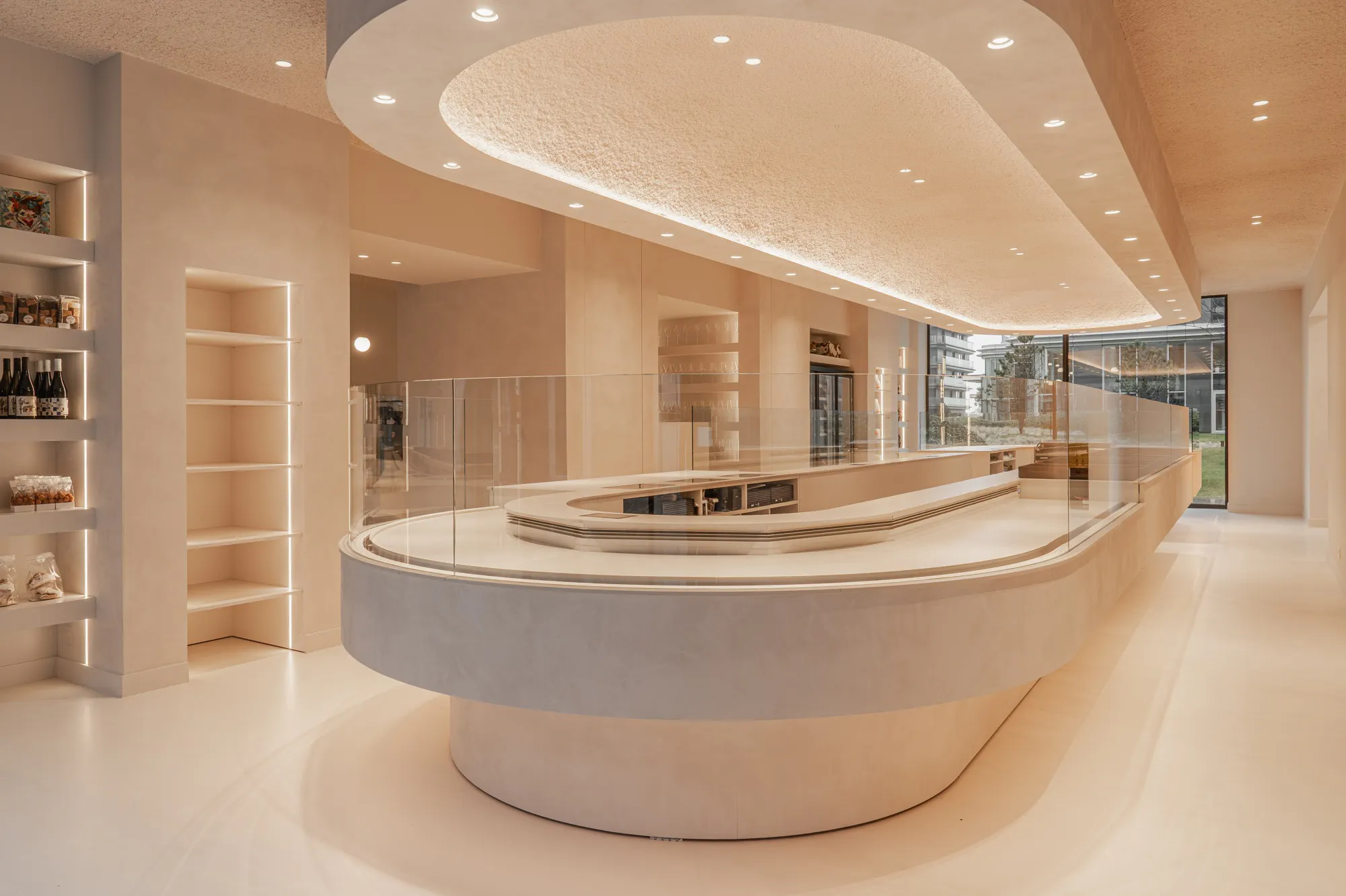 Kitchen-Bakery-Oosterbrood-6 Image 38 of Kitchen Bakery Oosterbrood 6.jpg?auto=format%2Ccompress&ixlib=php 3.3 in This elegant lounge anticipates the art deco trend with Cosentino surfaces - Cosentino