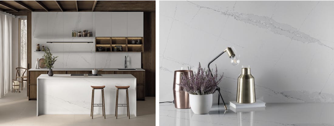Numéro d'image 32 de la section actuelle de Silestone® lance la nouvelle collection durable Ethereal, inspirée du magnifique marbre naturel de Cosentino Canada