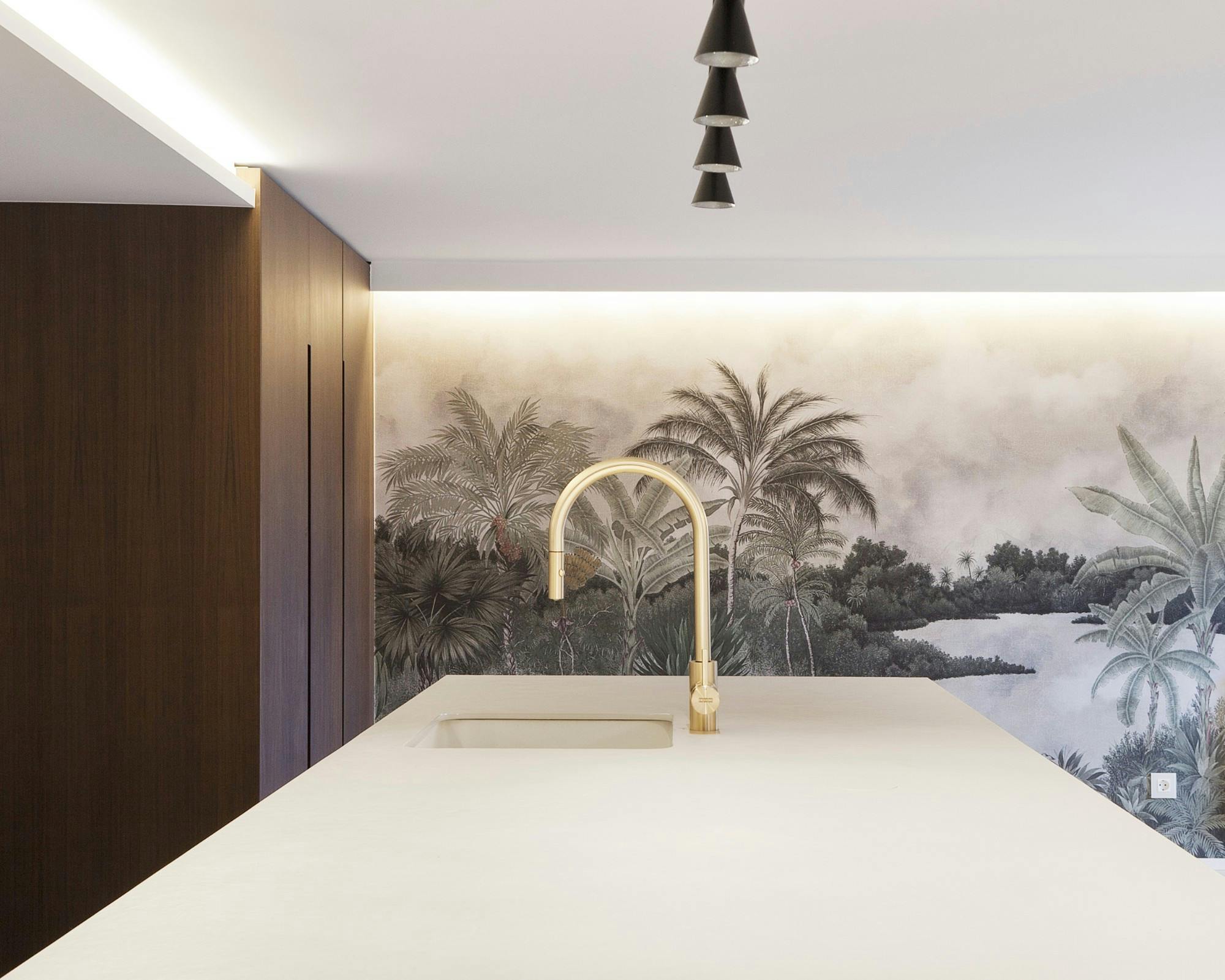 Numéro d'image 41 de la section actuelle de Dekton Kreta brings a sense of unity and sophistication to the extension of a villa’s minimalist interior design de Cosentino Canada