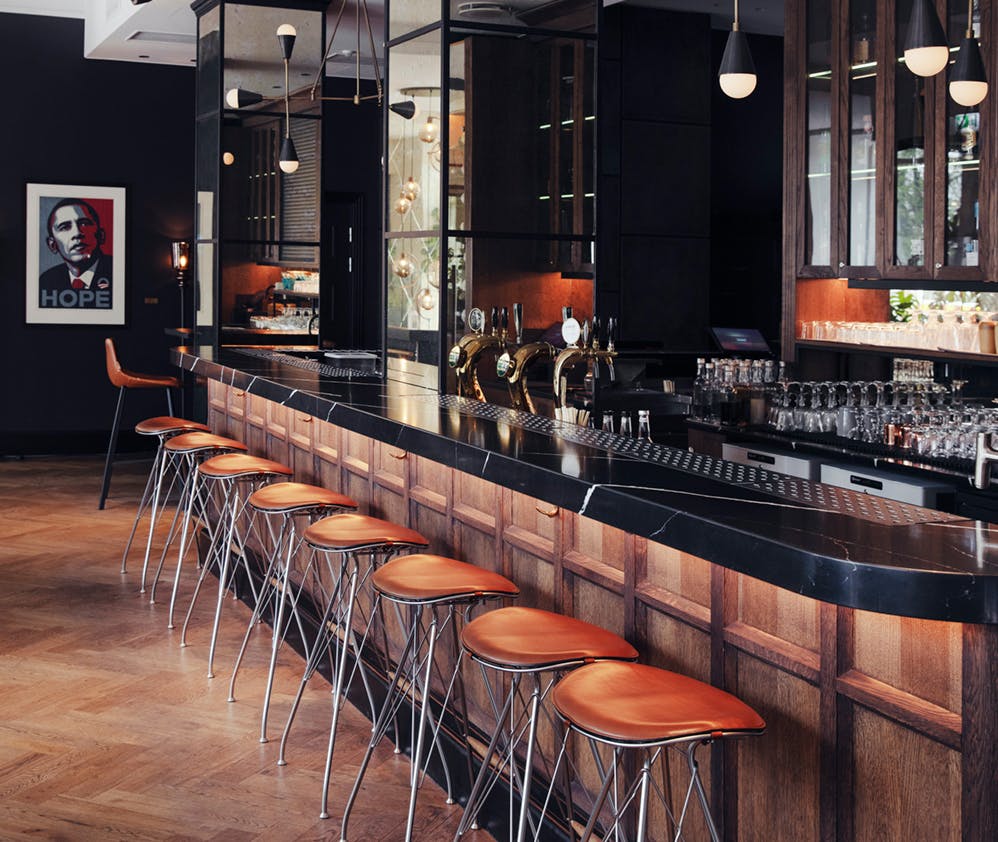 Numéro d'image 32 de la section actuelle de A century old building gets a new lease of life as one of Oslo’s most vibrant hotels thanks to Silestone de Cosentino Canada