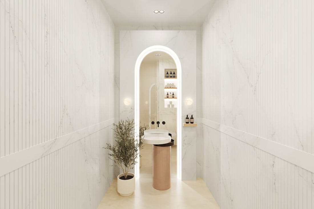 BATHROOM_-3_WOMEN-S_BATHROOM_v2 Image 39 of BATHROOM 3 WOMEN S BATHROOM v2 1.jpg?auto=format%2Ccompress&fit=crop&ixlib=php 3.3 in Les textures rainurées dans la salle de bains : une tendance à la hausse - Cosentino