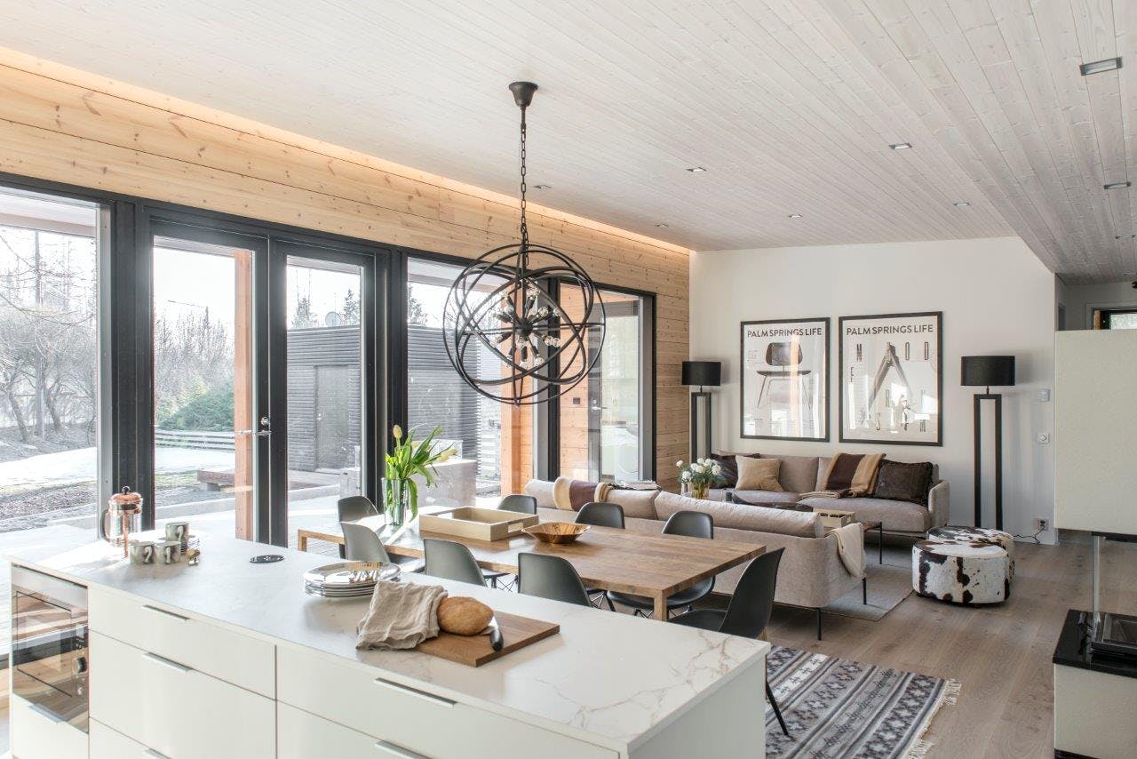 Numéro d'image 55 de la section actuelle de A seamless worktop for a Nordic home renovated with love de Cosentino France