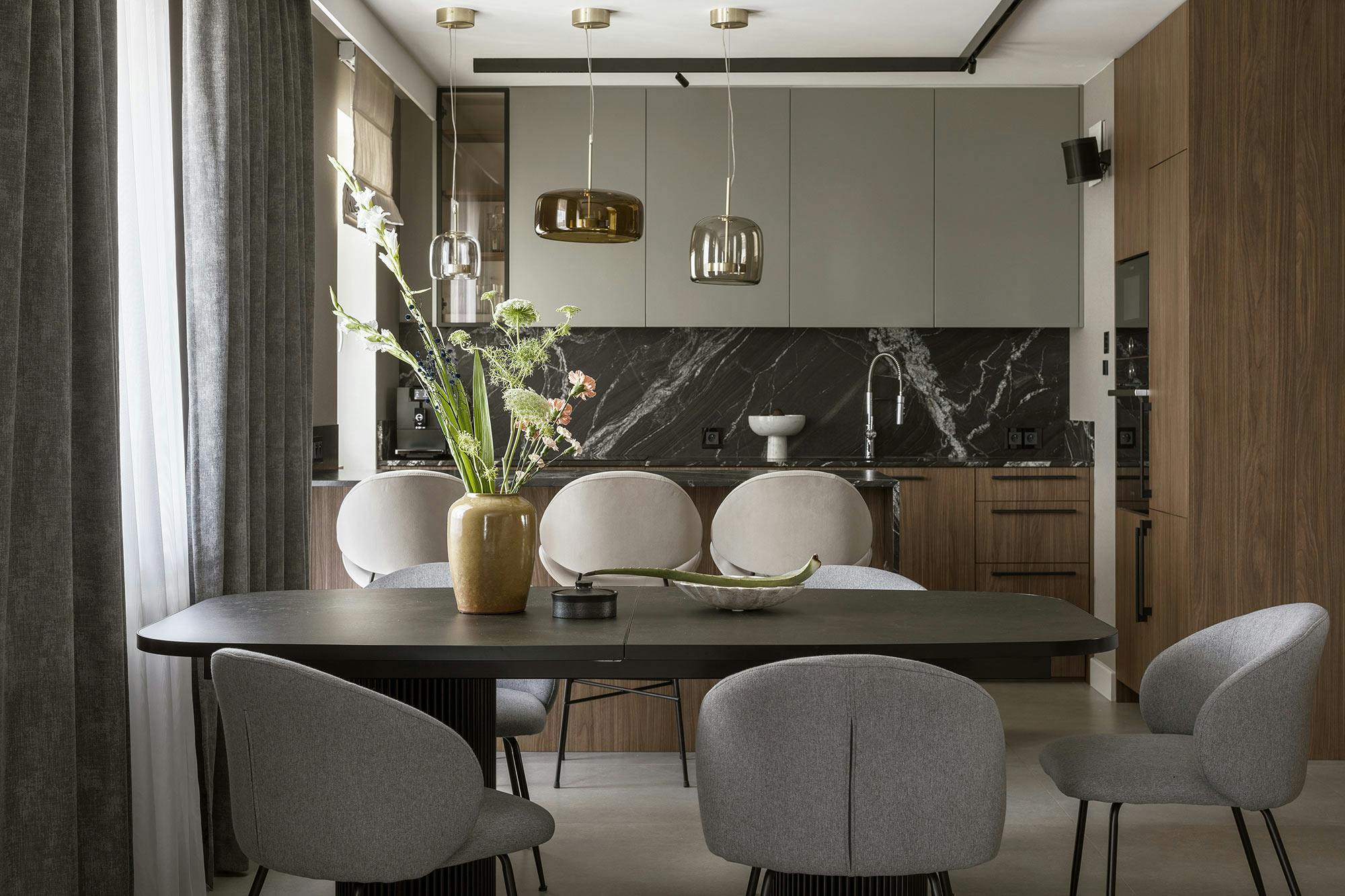Numéro d'image 43 de la section actuelle de Cosentino’s natural stone defines the finishes and style of this renovated flat in Madrid’s Salamanca neighbourhood de Cosentino France