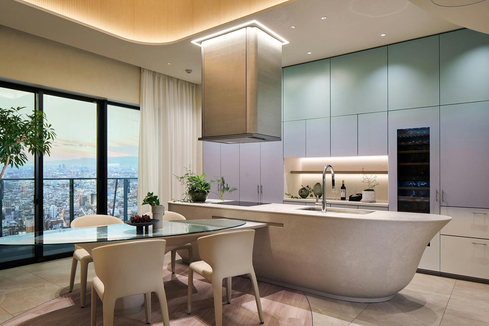 Numéro d'image 42 de la section actuelle de DKTN Sirius adds a welcoming touch to the kitchens of a residential development in Dubai de Cosentino France