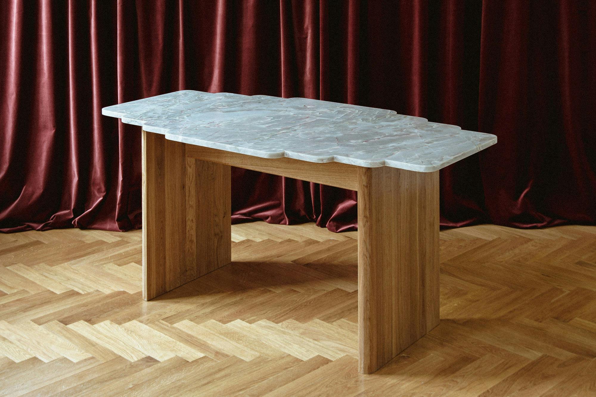 Numéro d'image 33 de la section actuelle de Wood and DKTN: a delicate combination for the Nieves table de Cosentino France