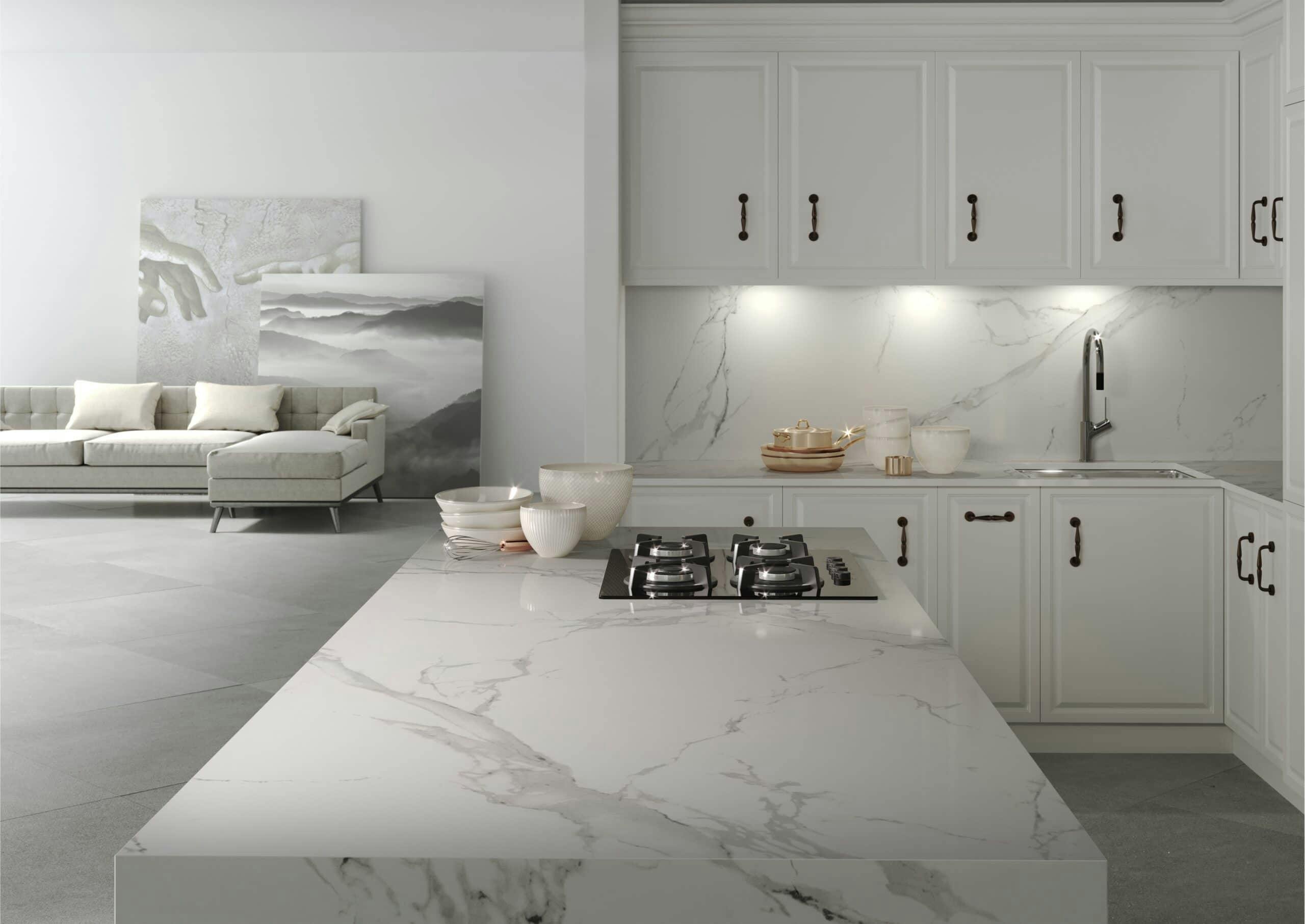 Numéro d'image 32 de la section actuelle de {{Quartz or granite: examples to help you choose the ideal material for your kitchen worktop}} de Cosentino France