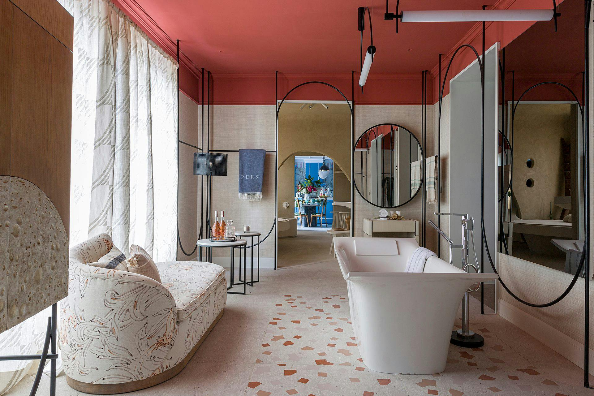 Numéro d'image 34 de la section actuelle de A journey to the best of Art Deco Paris through a bathroom de Cosentino France