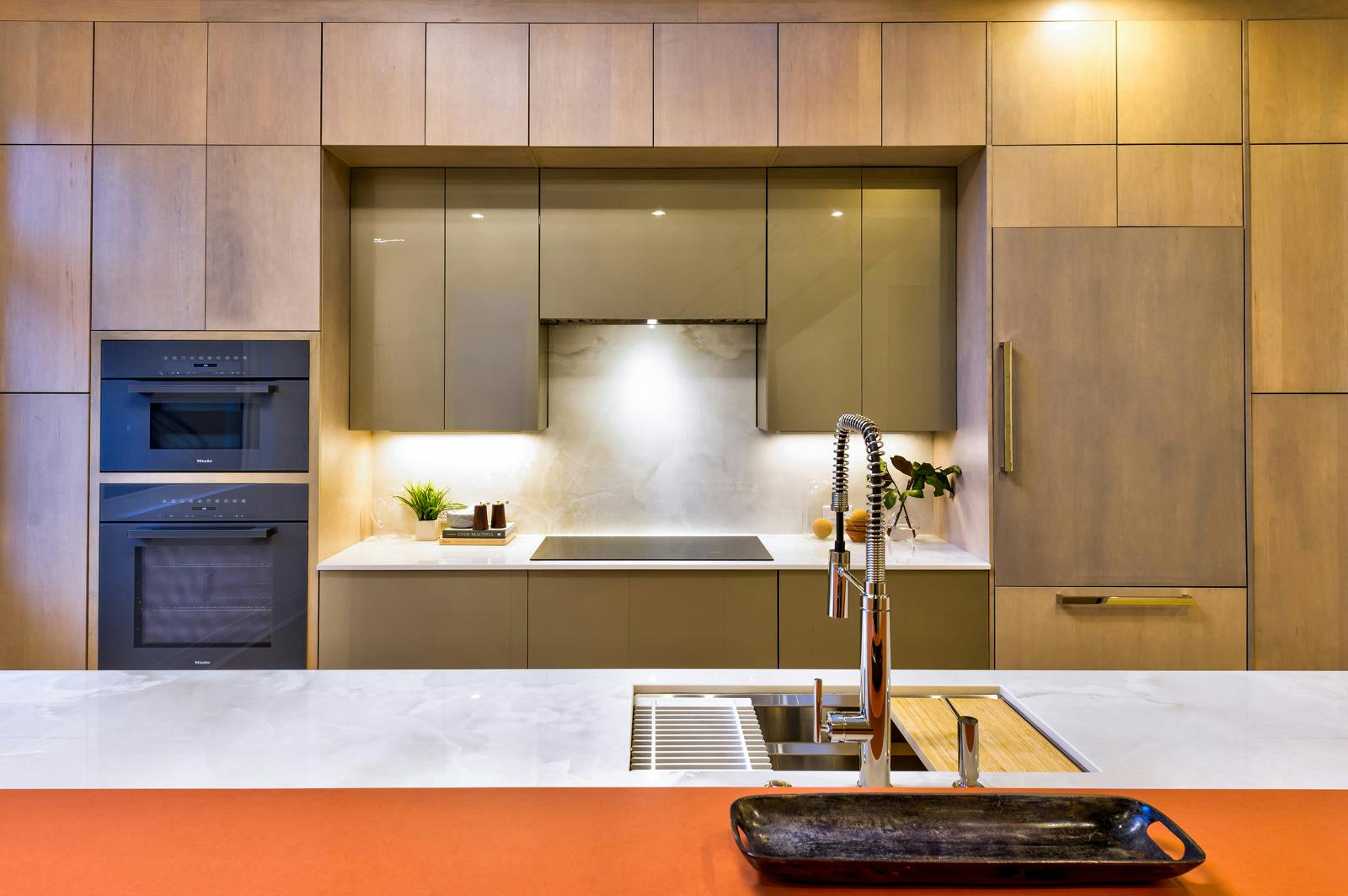 Numéro d'image 36 de la section actuelle de The countertop from Cosentino completes the expression in the kitchen de Cosentino France