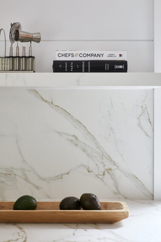 Silestone and Dekton add warmth and contrast to this home by Madison