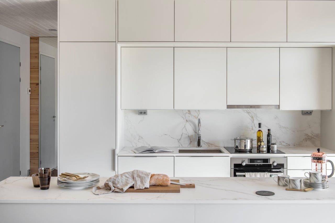 Numero immagine 32 della sezione corrente di A Scandifornian home with a bright and elegant kitchen di Cosentino Italia