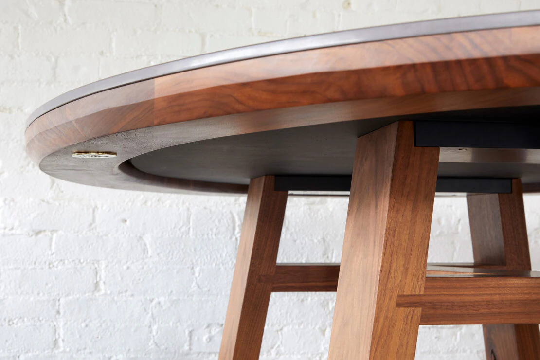 Wood and Dekton: a delicate combination for the Nieves table ...