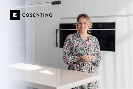 Image of Consentino Series blog 2 verkleind 1.jpg?auto=format%2Ccompress&fit=crop&ixlib=php 3.3 in Anne-Catherine Gerets ‘Clo Clo’ zet Silestone by Cosentino op een ereplaats in haar keuken - Cosentino