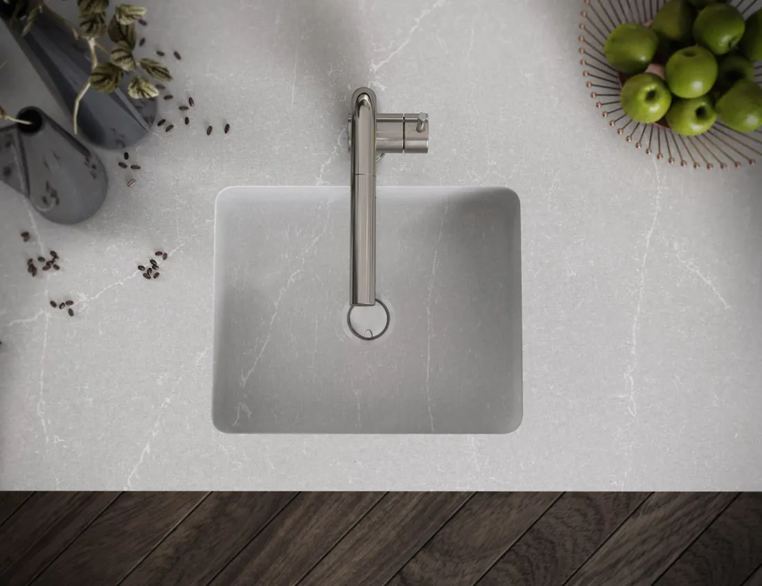 small-basin-kitchen integrated sink countertop