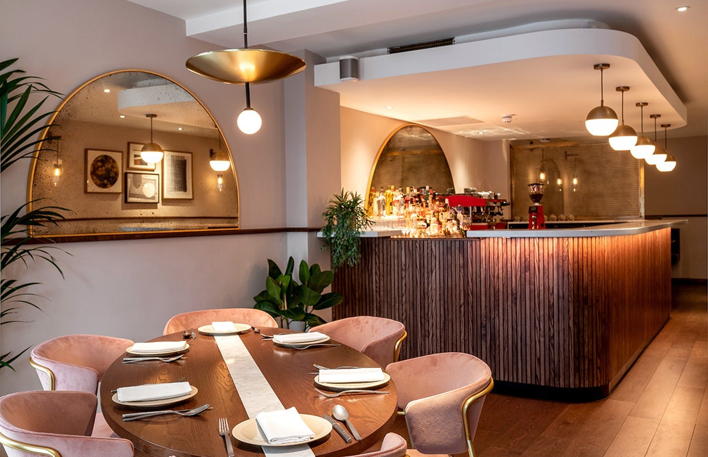 Image of nutshell photo by tom bird 30.jpg?auto=format%2Ccompress&ixlib=php 3.3 in Dekton adds character to a neat and refined London restaurant - Cosentino