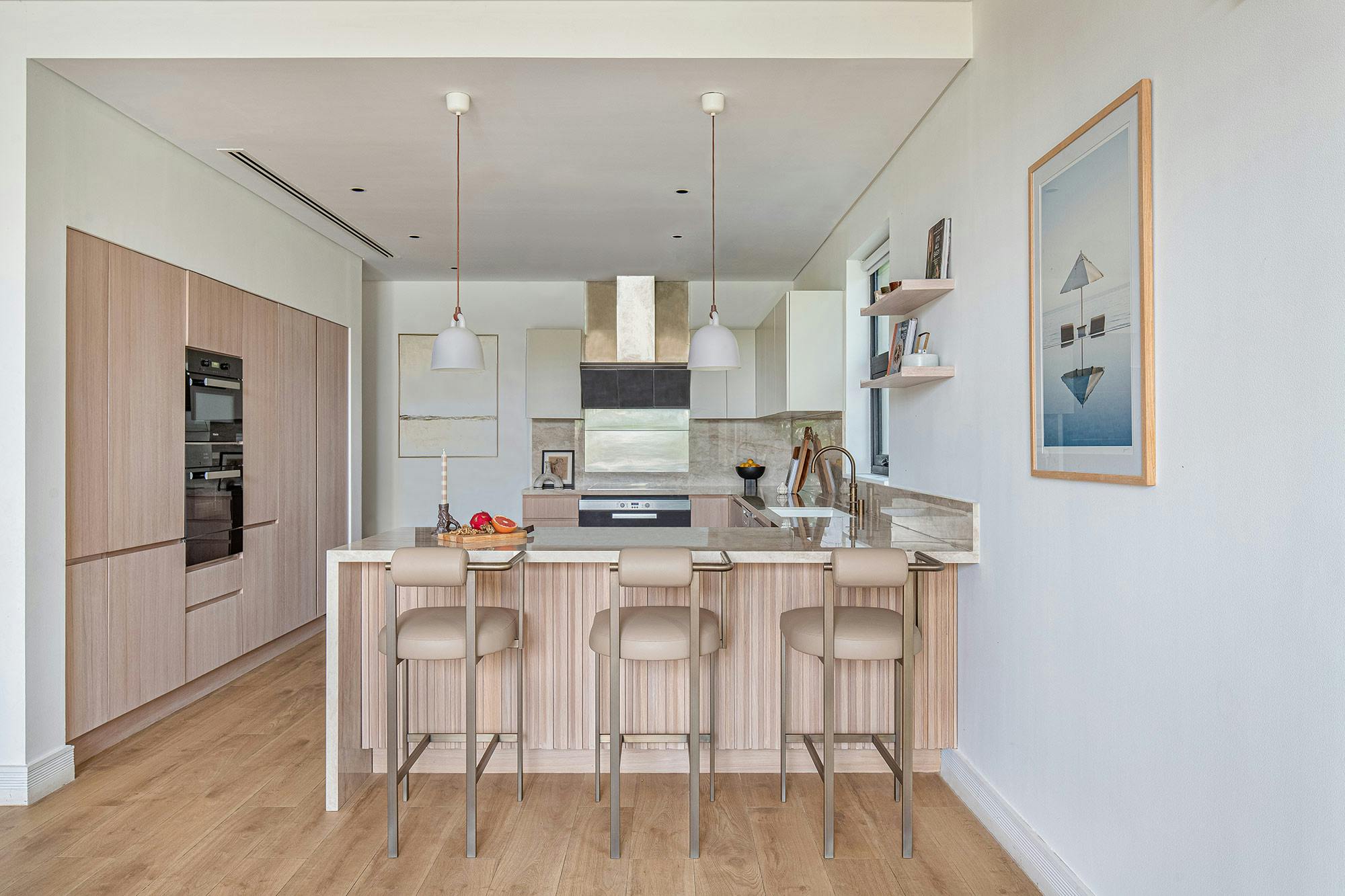 Image of Mi Casa Kitchen 4 1.jpg?auto=format%2Ccompress&ixlib=php 3.3 in Interior Designer Andrea Brodin’s Nordic HTH kitchen featuring Silestone Nolita - Cosentino