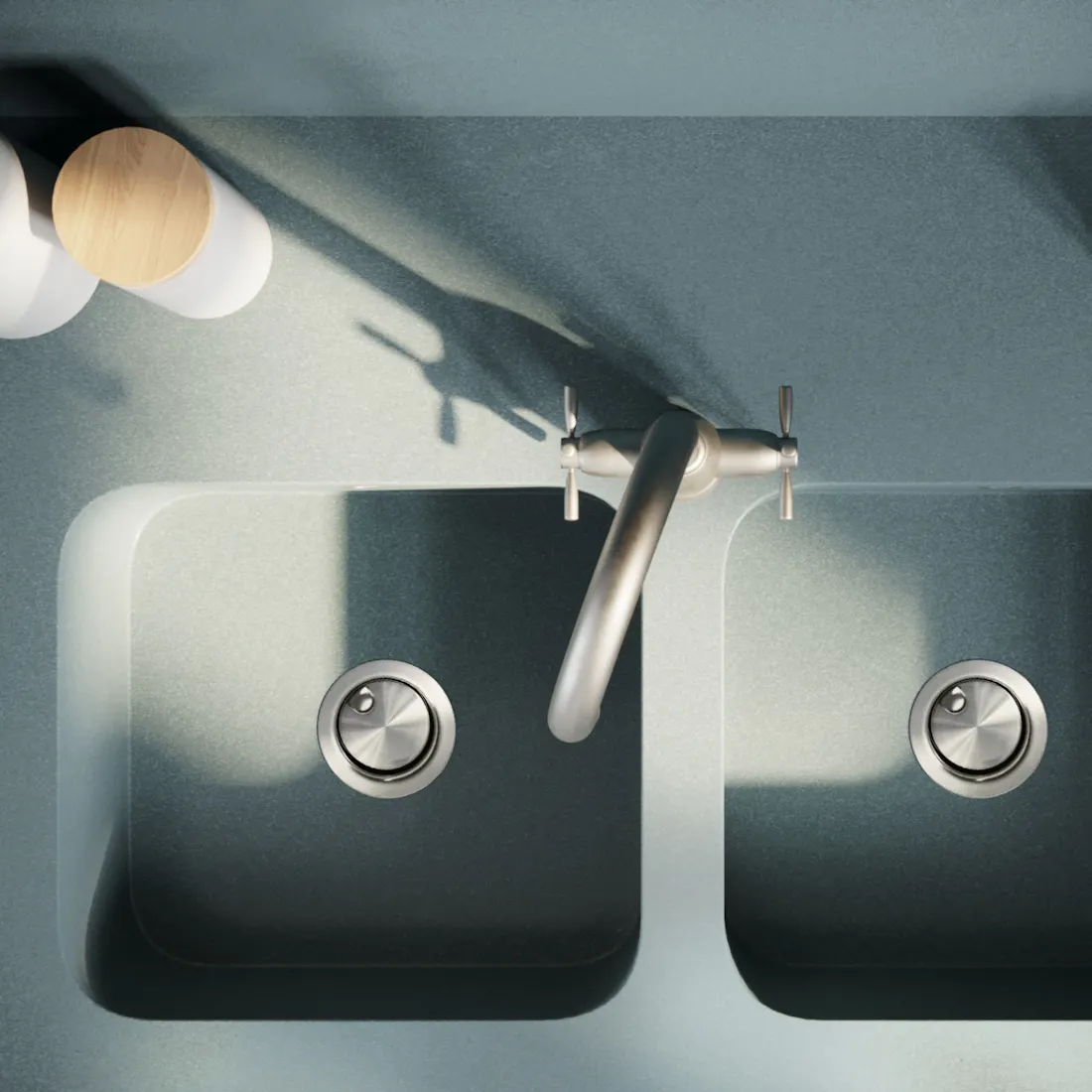 material-sinks Image 34 of material sinks.jpg?auto=format%2Ccompress&fit=crop&ixlib=php 3.3 in Keukenspoelbakken - Cosentino