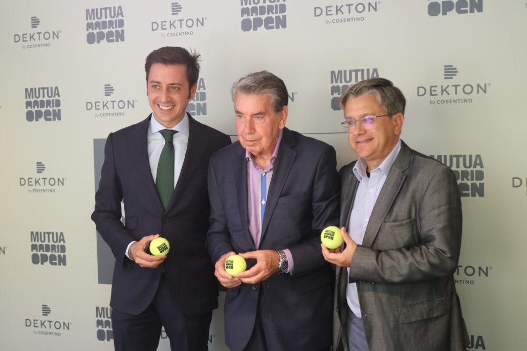 Dekton® by Cosentino verzorgt aankleding voor  tennistoernooi Mutua Madrid Open 2018