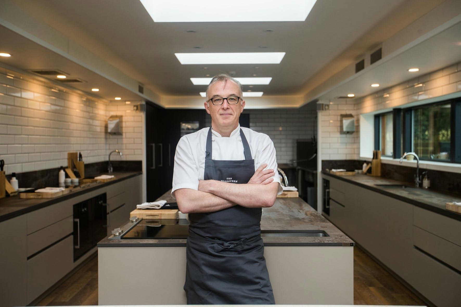 Image of the woodspeen cookery school uk chef and owner john campbell3 2.jpg?auto=format%2Ccompress&ixlib=php 3.3 in Dekton® by Cosentino uitgekozen voor Restaurant The Woodspeen - Cosentino