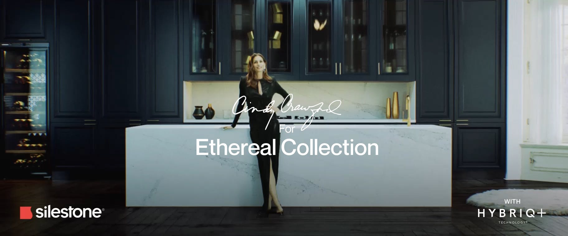 Image of Silestone Ethereal screenshot Campaing.jpg?auto=format%2Ccompress&ixlib=php 3.3 in Silestone® by Cosentino gaat in première "The Metamorphosis", met Cindy Crawford - Cosentino