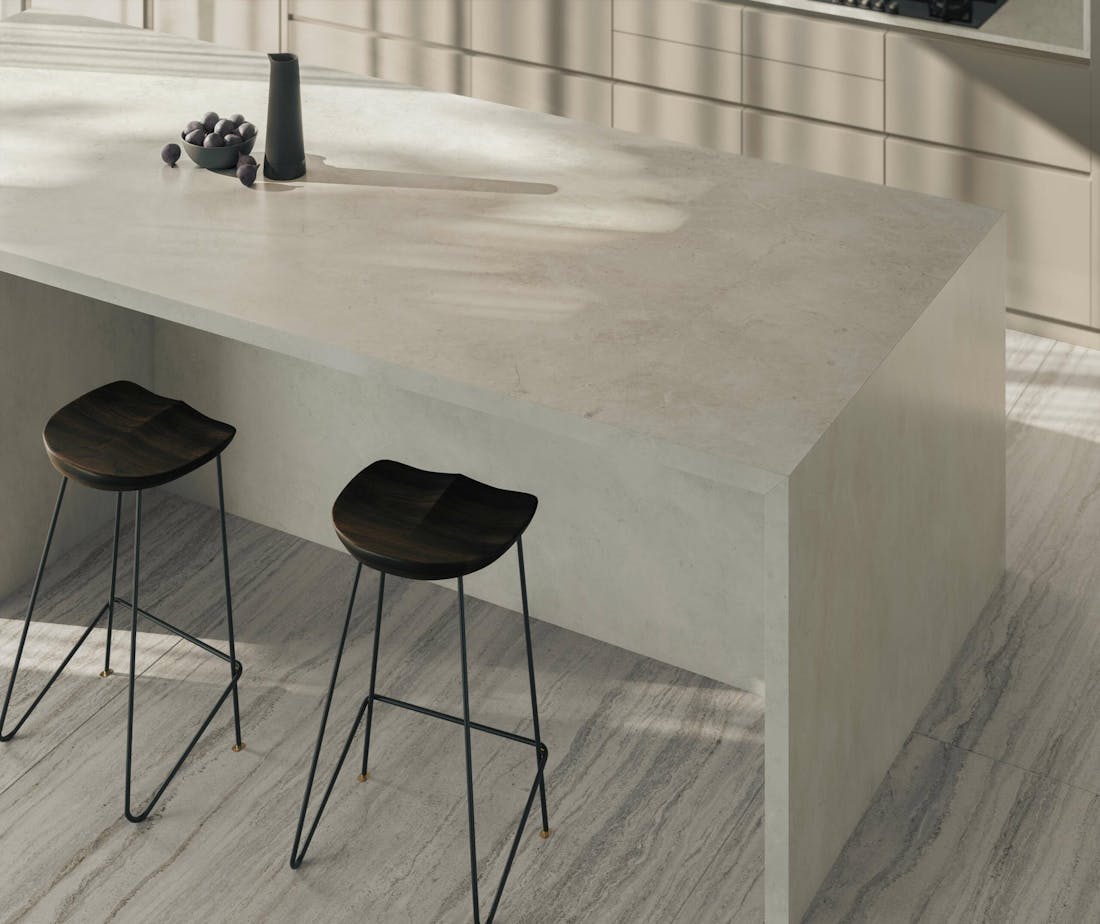5. Dekton Pietra Edition - Living + Cocina - Trevi + Sandik Detalle 5. Dekton Pietra Edition - Living + Cocina - Trevi + Sandik Detalle
