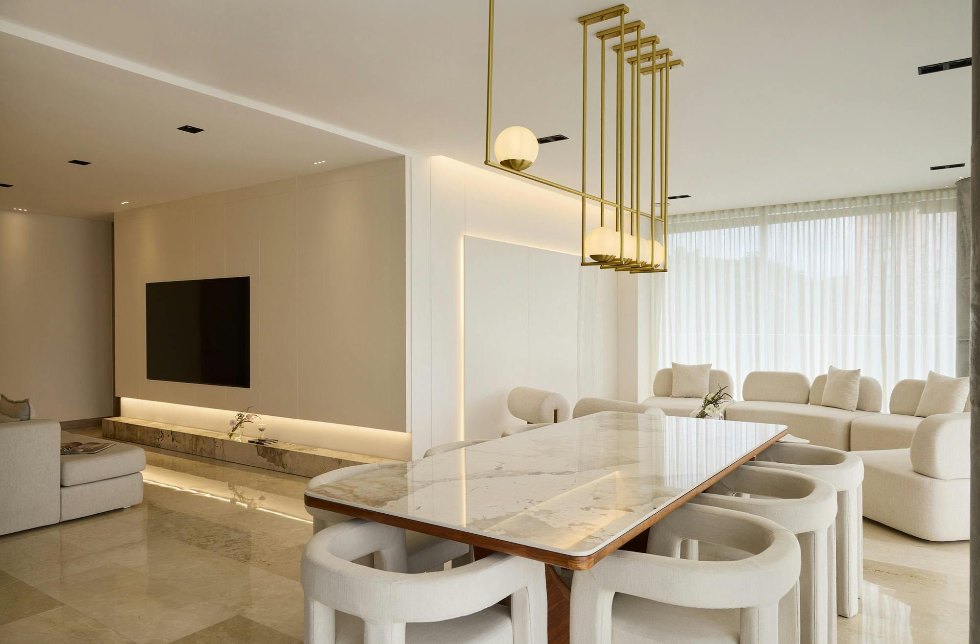 Tao 404 (8) Image 34 of Tao 404 8.jpg?auto=format%2Ccompress&ixlib=php 3.3 in The contrast between warm colours and Dekton Laurent adds character to this apartment - Cosentino