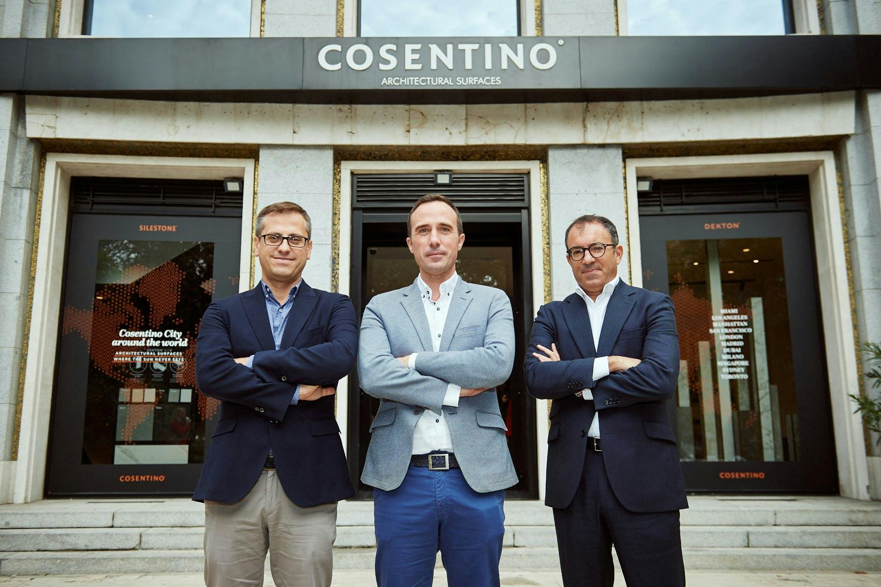 Image of Antonio Urdiales Julio Martin Ivan Martin evento Cosentino City Madrid.jpg?auto=format%2Ccompress&ixlib=php 3.3 in Cosentino is the first company worldwide to obtain the ISO 20400 accreditation for sustainable purchasing - Cosentino