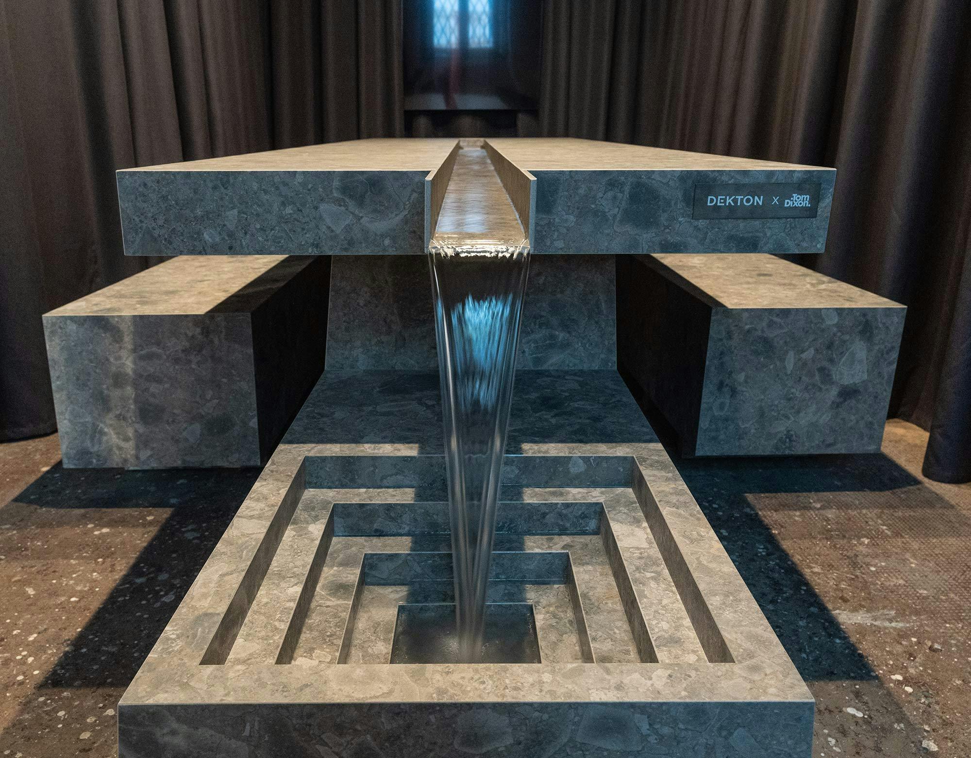 Image of Tom Dixon metamorphic 1.jpg?auto=format%2Ccompress&ixlib=php 3.3 in Metamorphic, Tom Dixon’s sculptural bathroom featuring Dekton Pietra Kode - Cosentino