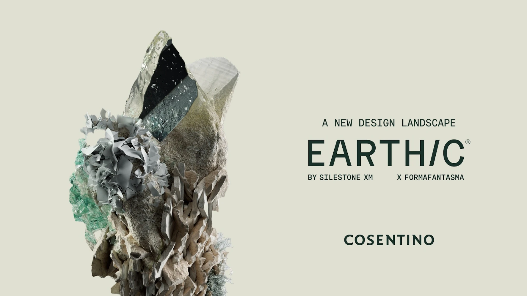 Cosentino lanserer EARTHIC® by Silestone®XM i samarbeid med Formafantasma