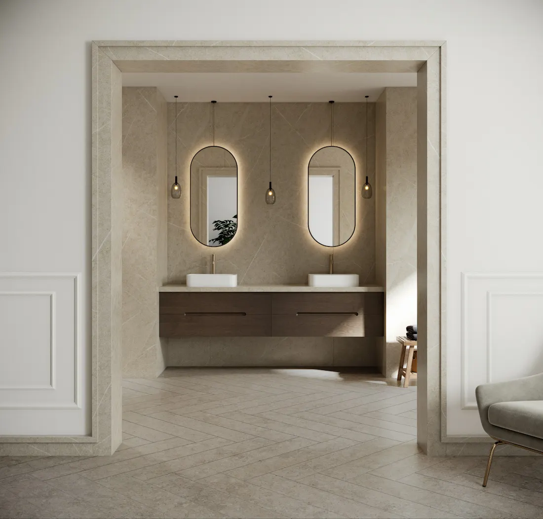 Dekton Pietra Edition - Bathroom - Adia 1 + Grigio Image 37 of Dekton Pietra Edition Bathroom Adia 1 Grigio.jpg?auto=format%2Ccompress&fit=crop&ixlib=php 3.3 in Piasentina-stein: Dekton gjenoppfinner sin klassiske skjønnhet for evigheten - Cosentino