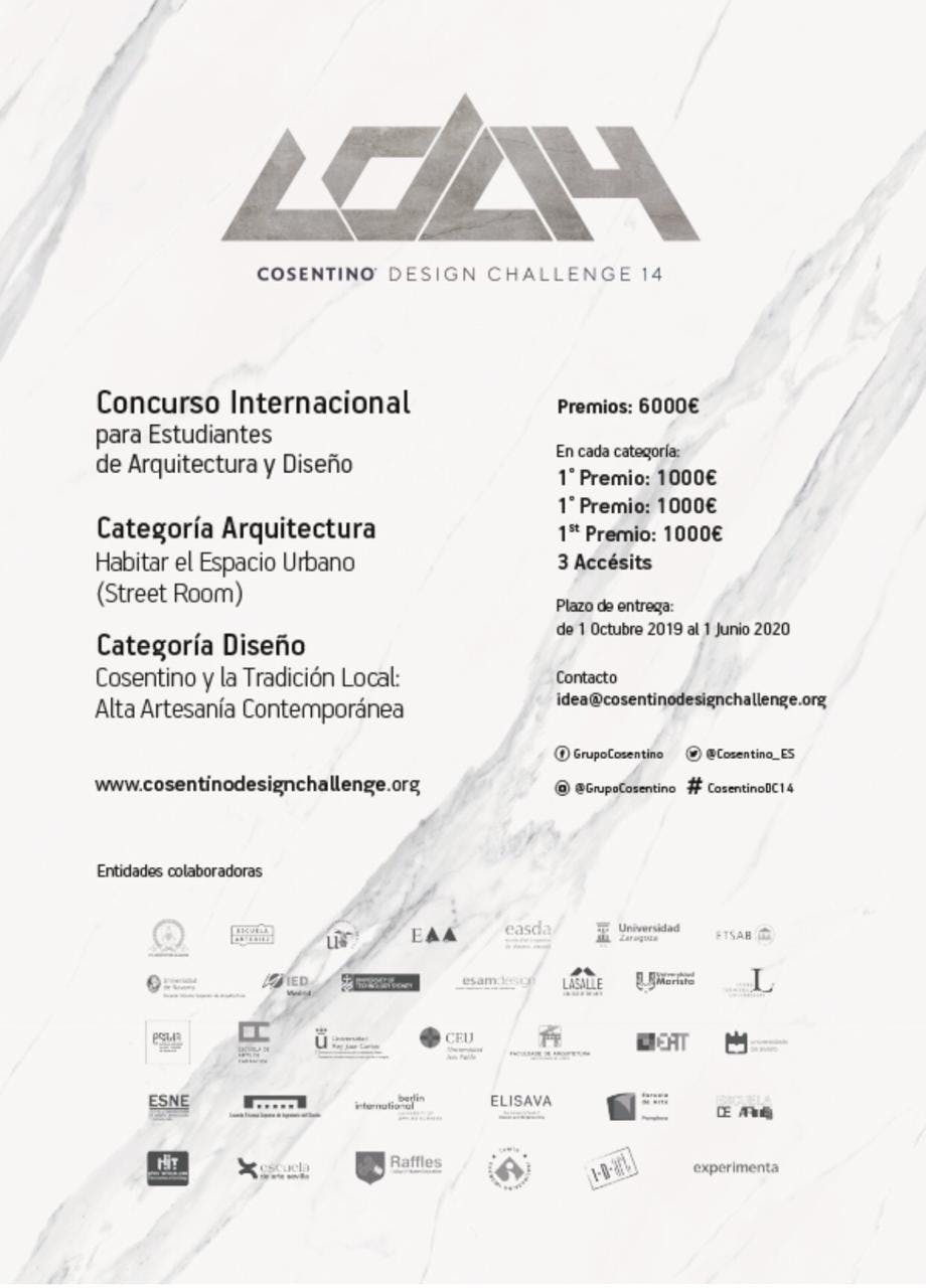 Imagem número 32 da actual secção de Cosentino lança concurso internacional para estudantes de arquitetura: Design Challenge 14 da Cosentino Portugal